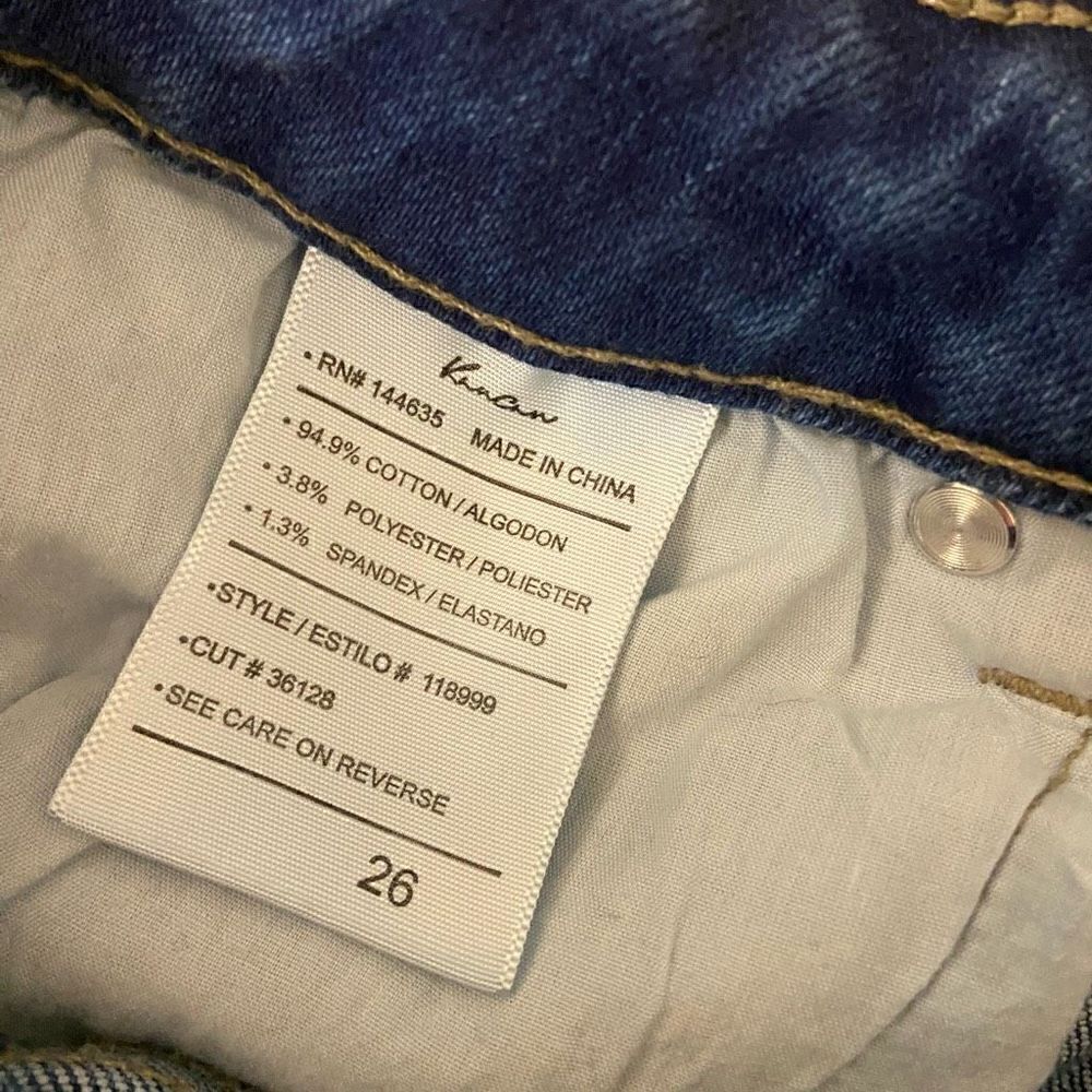 KanCan Medium Wash Skinny Jeans Size 26 Non-distressed - Picture 4 of 5